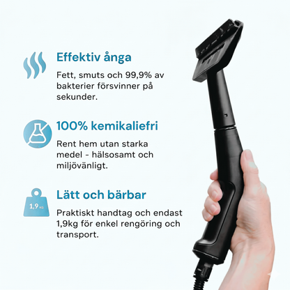 ÅngMaster Pro™ – Portabel Ångrengörare